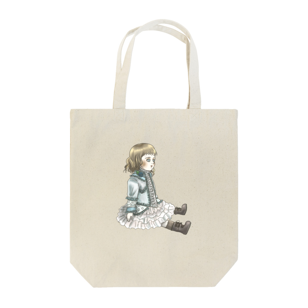 西洋人形館　＠かなでの彦舎のおすわりブリュ　パステル Tote Bag