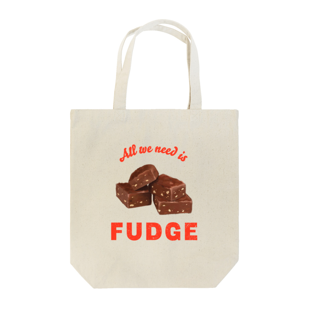 shop April’sのAll we need is FUDGE トート トートバッグ