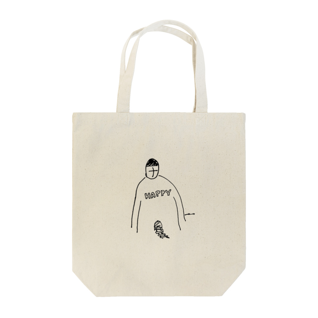 深夜の幸せおすそ分けセンターの深夜のハッピーくん Tote Bag