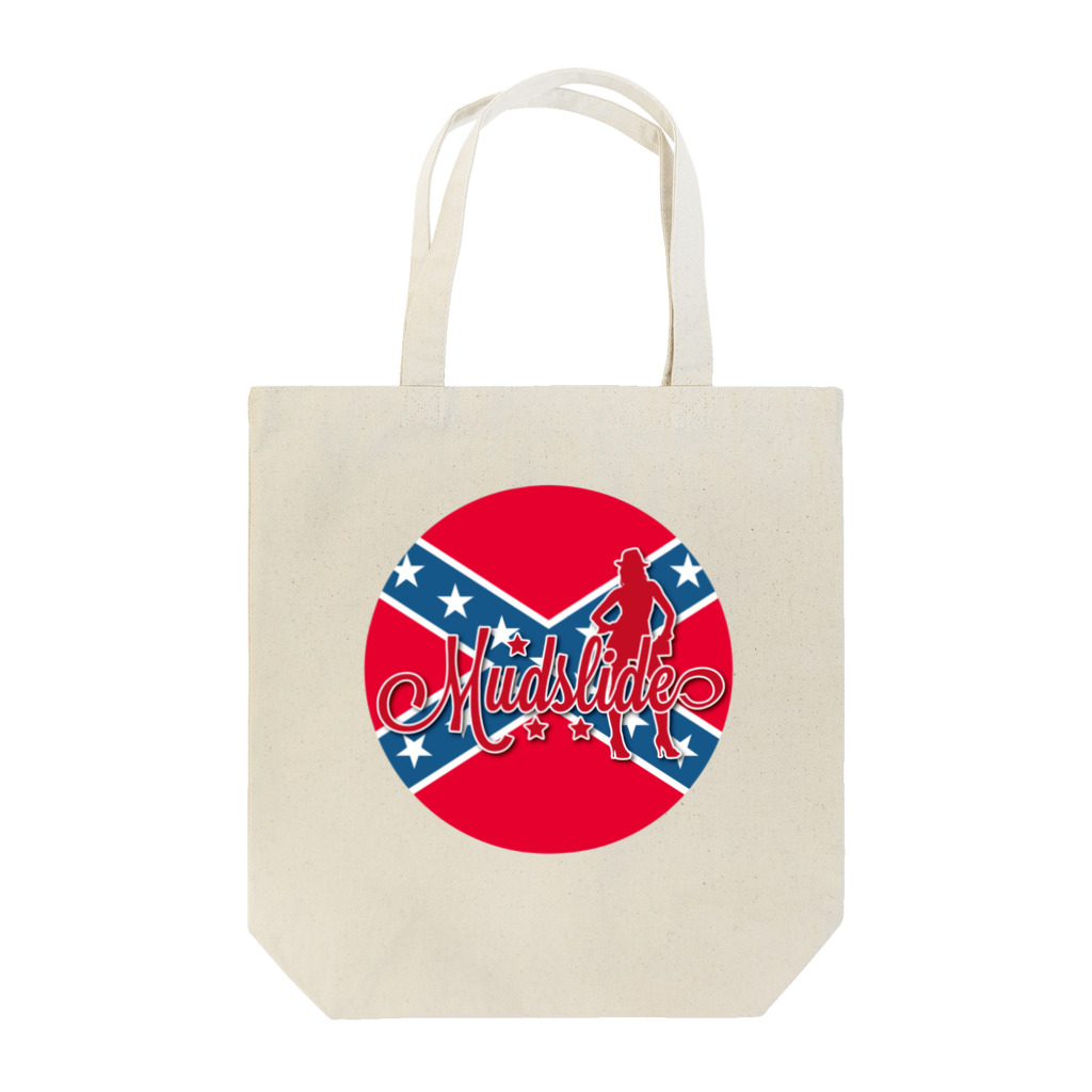 Mudslide official goods shopのMUDSLIDE dixie flag Tote Bag