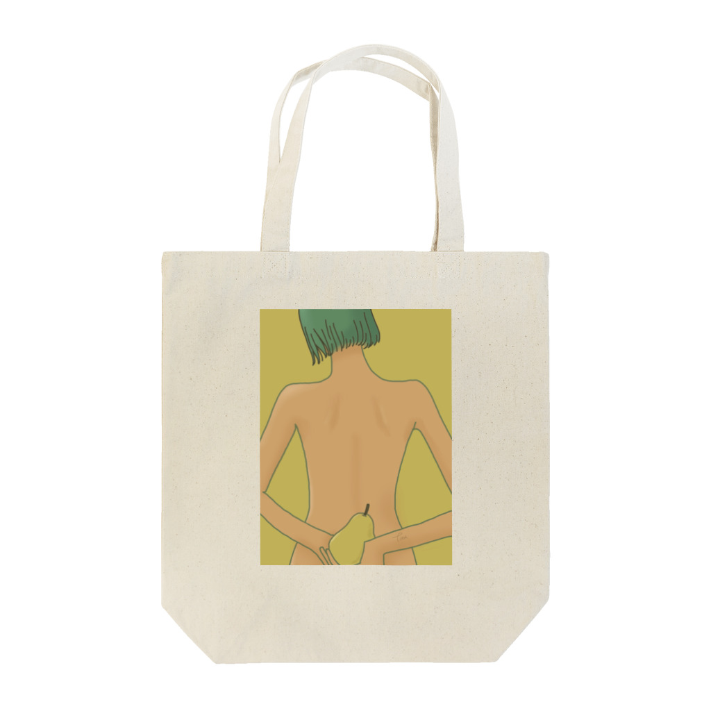 Tina’s storeのLa France🍐👐🏼 Tote Bag