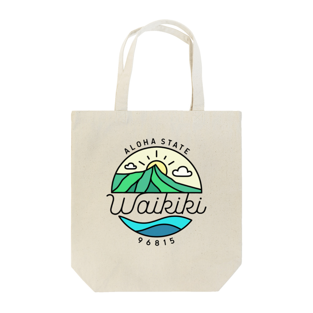 General Tshirts StoreのAloha State "Waikiki" Tote Bag