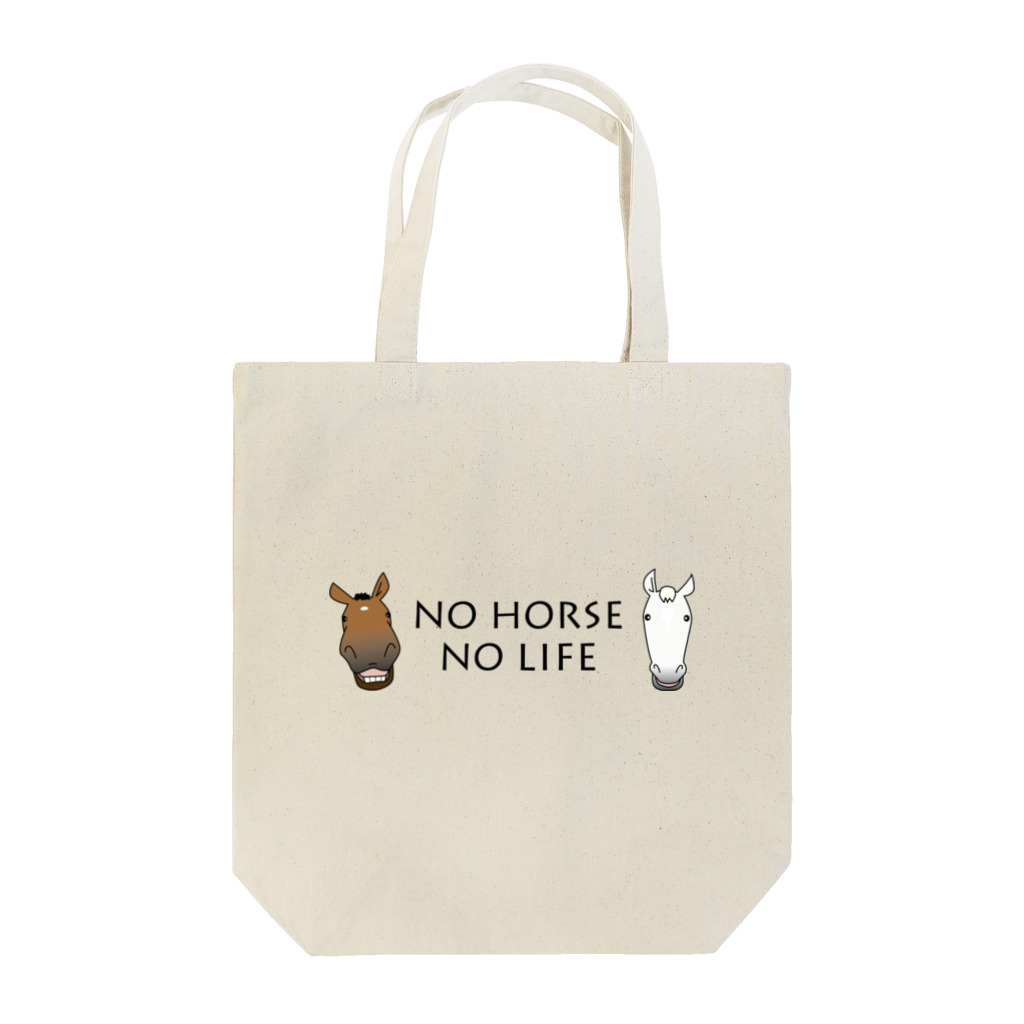 SHOP HAPPY HORSES（馬グッズ）のスピプーロゴ トートバッグ
