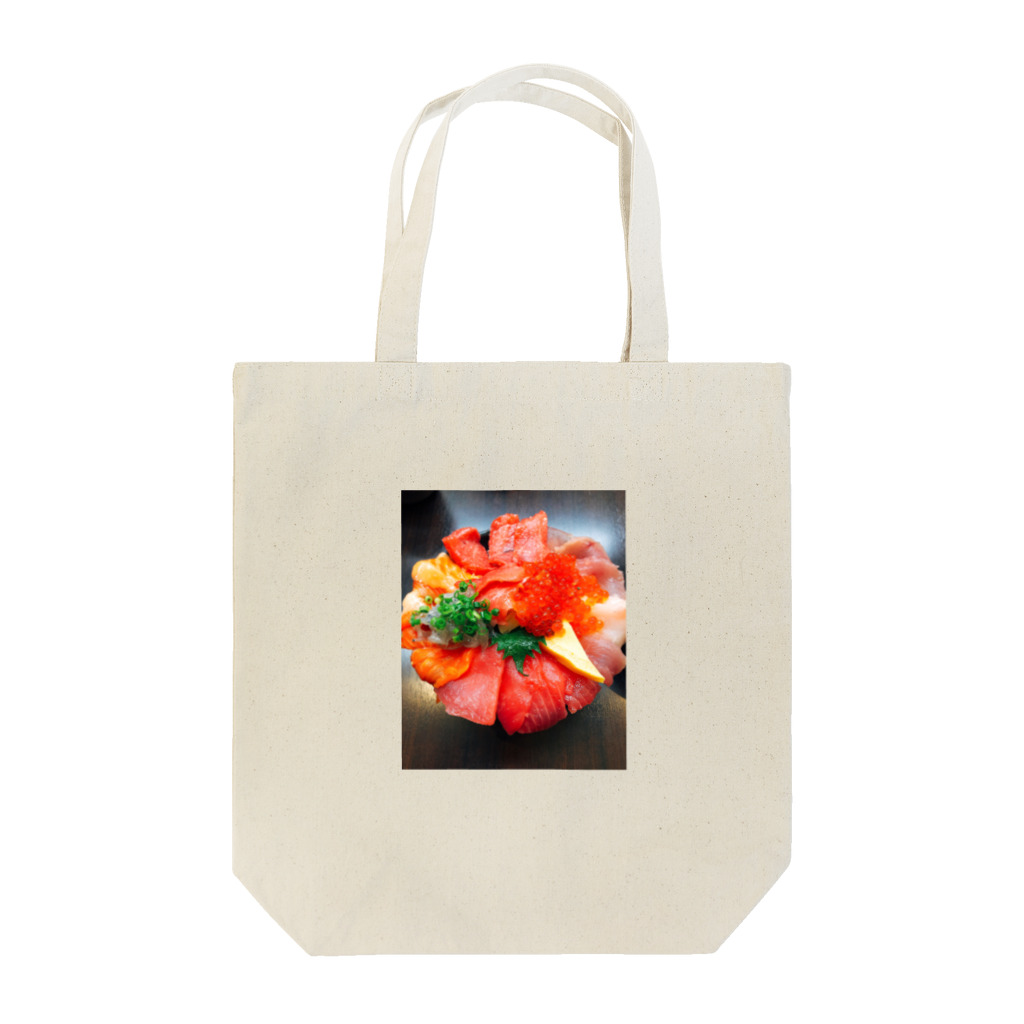 Chan I-chanの海鮮丼 トートバッグ