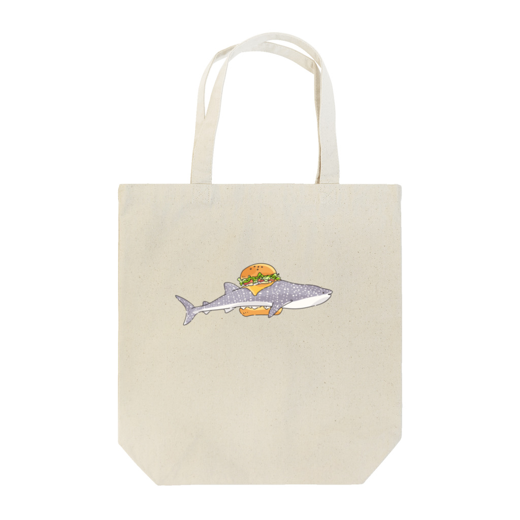 ナイロドノのジンベエザメまるごとバーガー Tote Bag