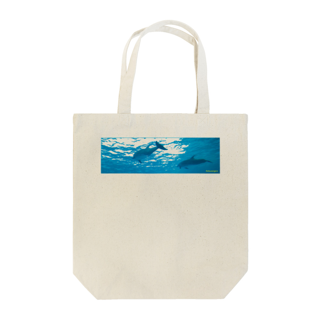 坂巻通り衣料品店の🐬ඩොල්ෆින් සමඟ Tote Bag