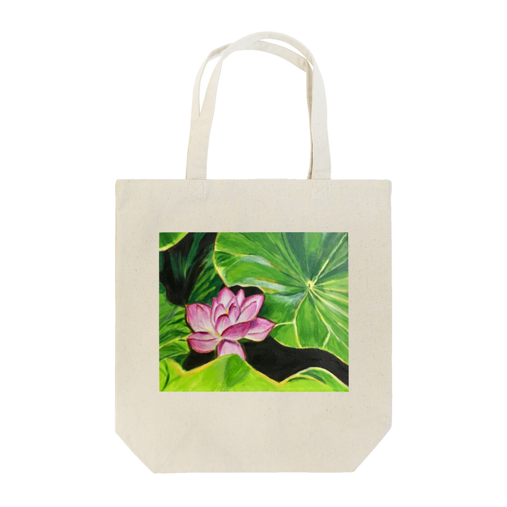 ladducardamonの蓮の花〜クリシュナ神 Tote Bag