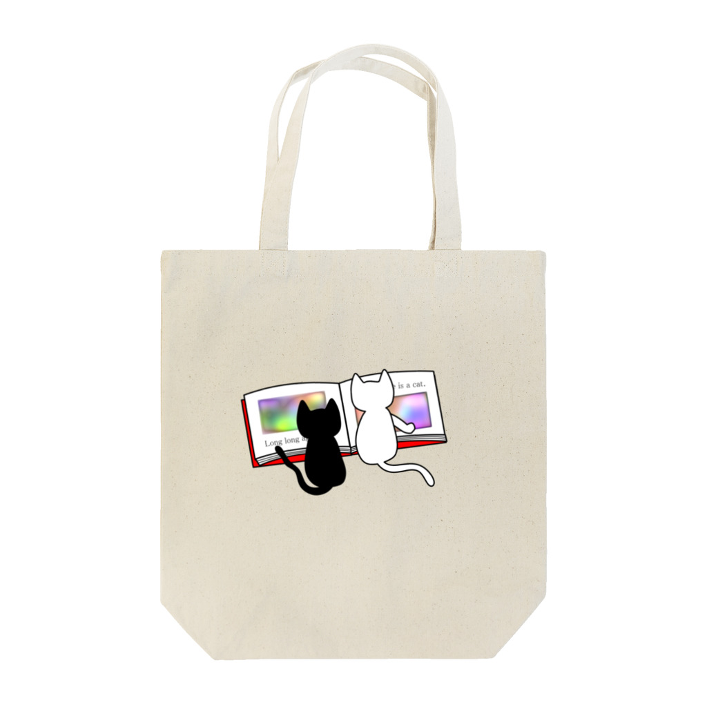 J's Mart 2ndの読書中だニャ Tote Bag