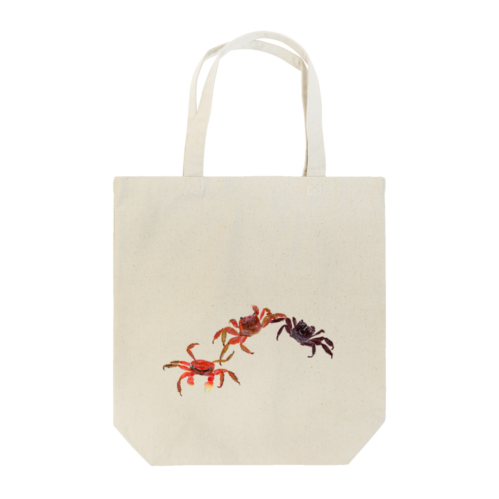 カニ小宇宙の大き目のカニたち Tote Bag