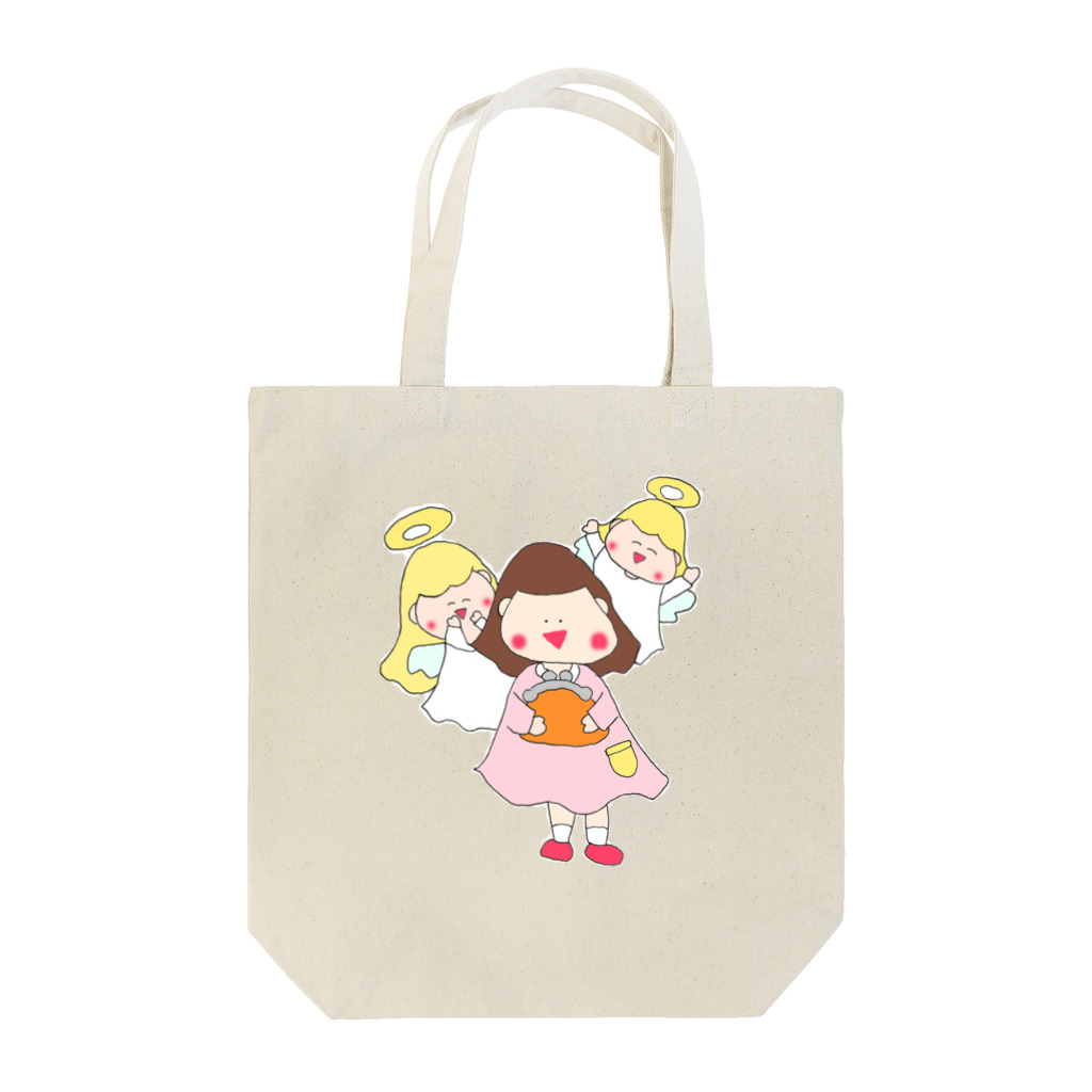 てらにしひよこの優しい女の子 Tote Bag