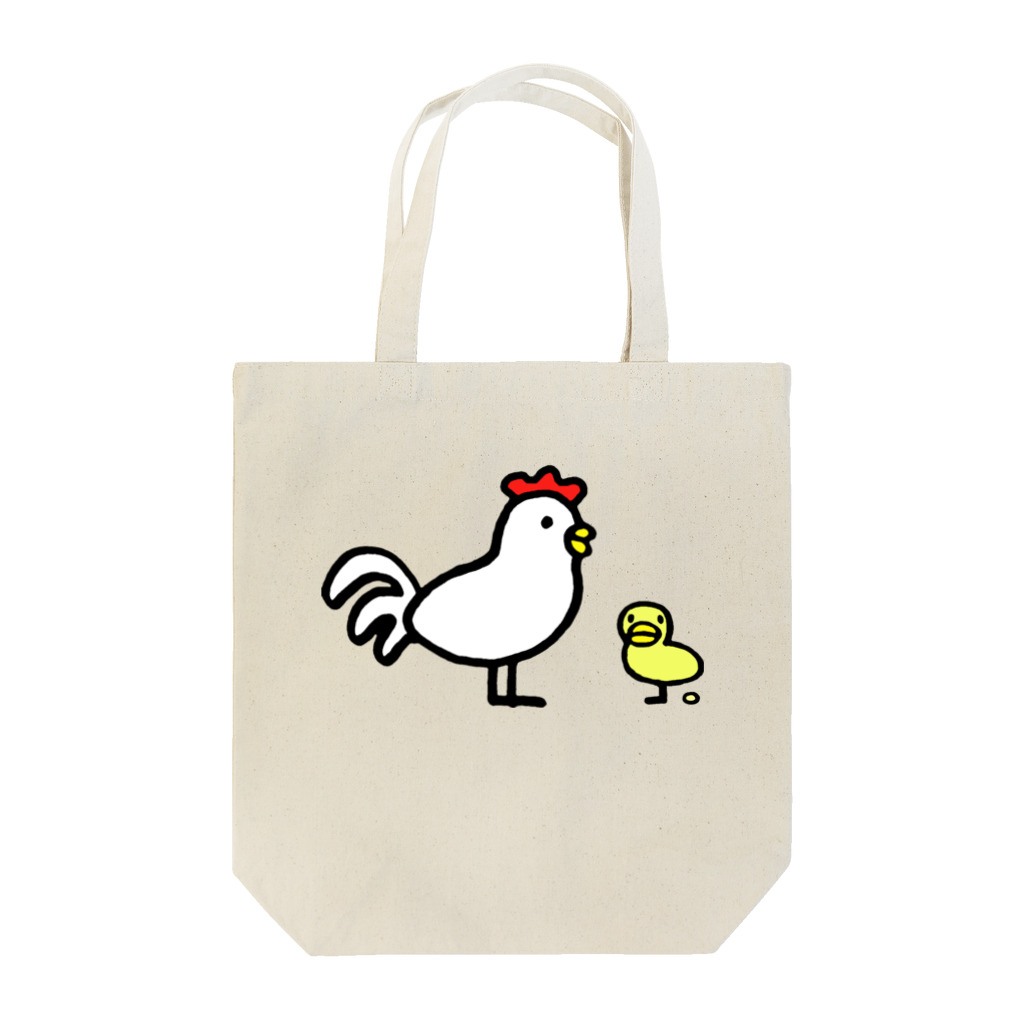 ttsoulのにわとりのおやこ Tote Bag