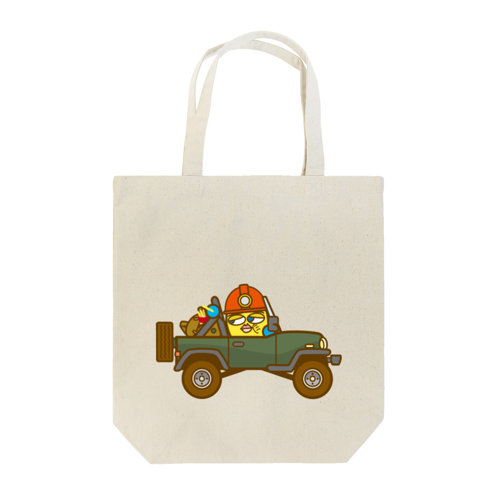 コメビツくんのモミロマンくんのジープ Tote Bag