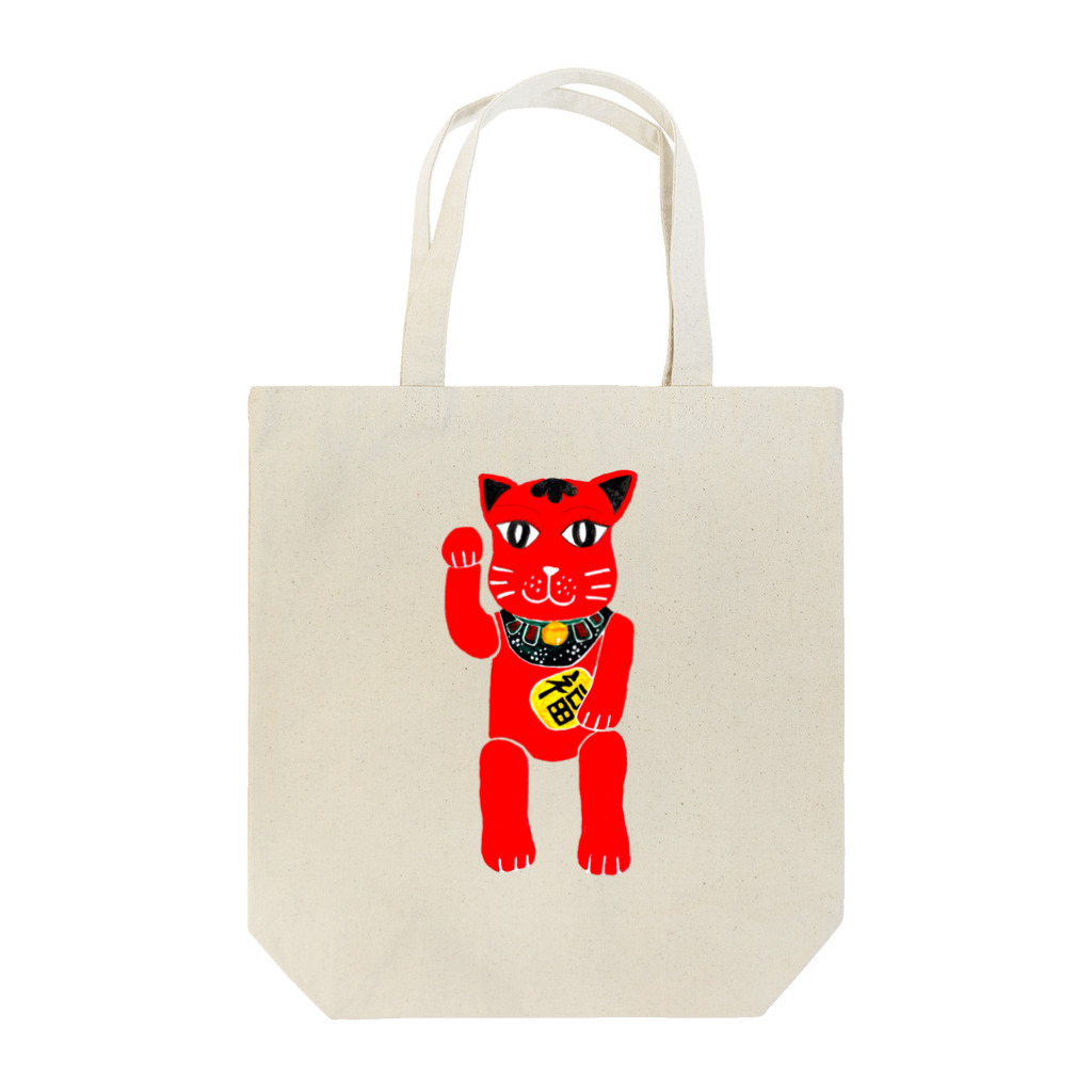 JIBARIMA雑貨の招き猫B2 Tote Bag