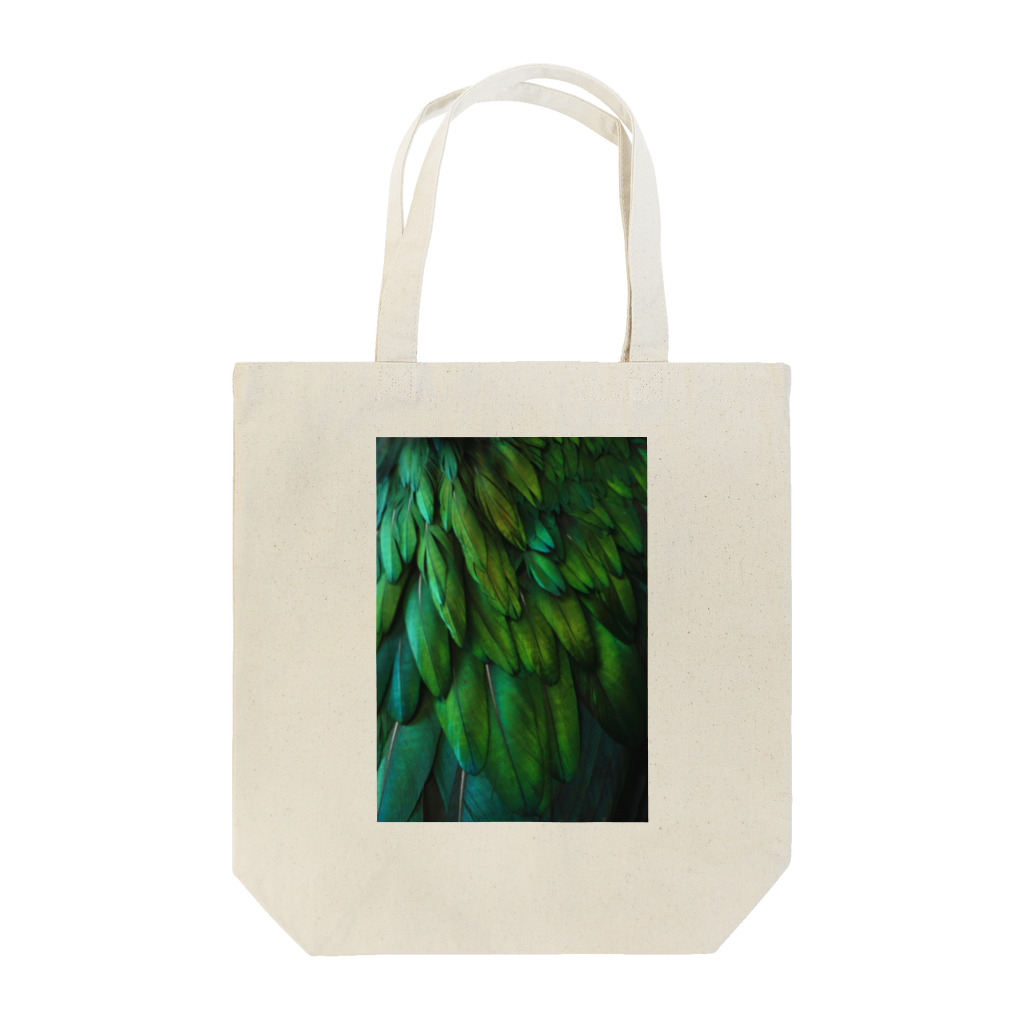 F.T.PhotoのEmerald.Wing Tote Bag