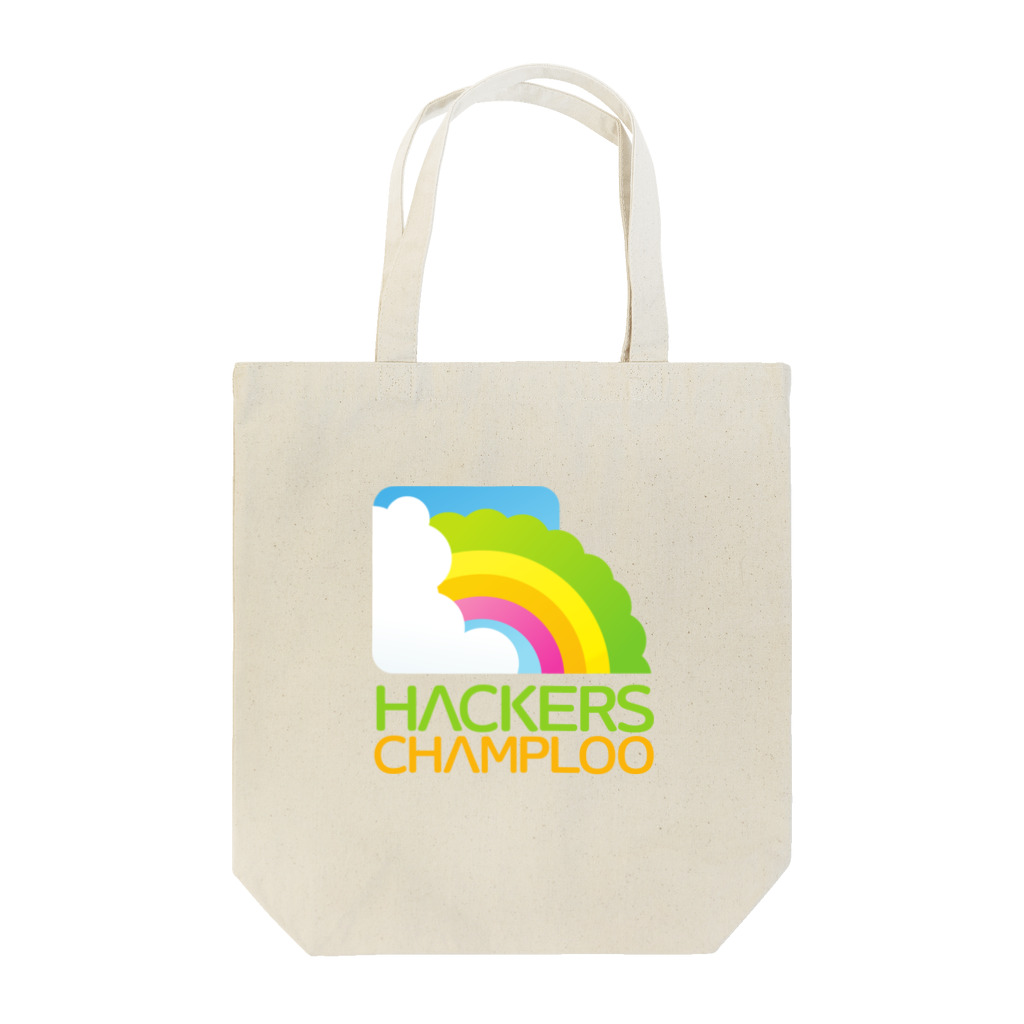 ハッカーズチャンプルーのハッカーズチャンプルーロゴ（正方形） Tote Bag