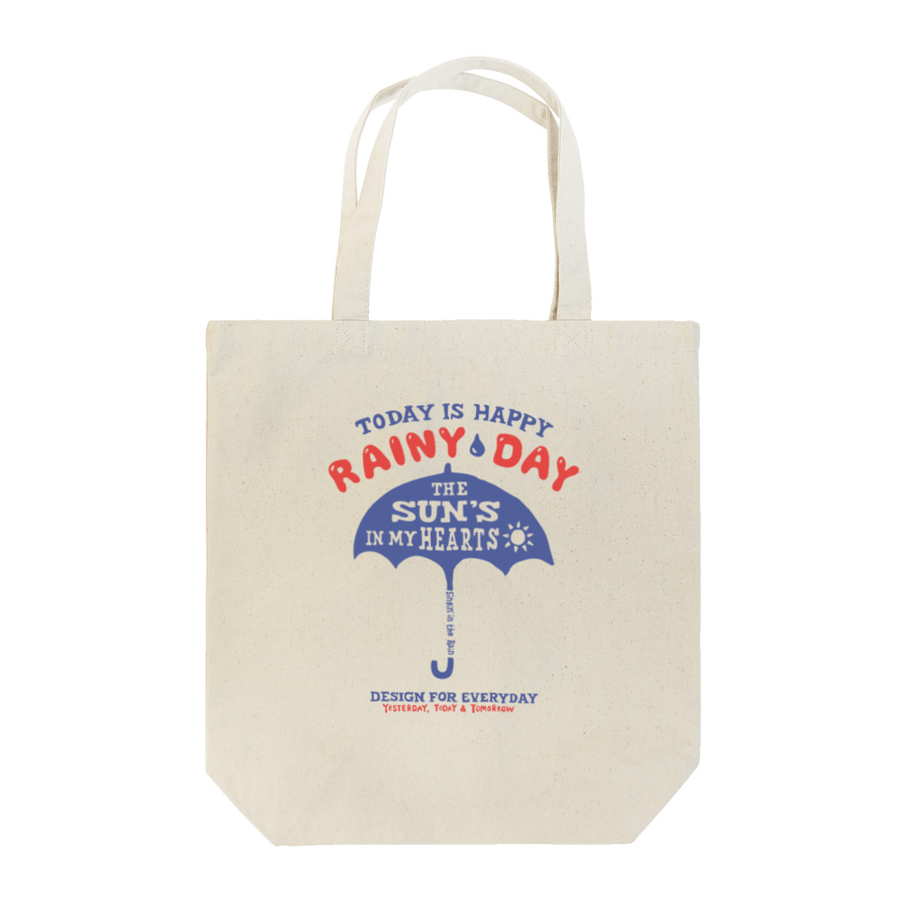 Design For Everydayのアンブレラ（傘）～happy rainy day～ Tote Bag
