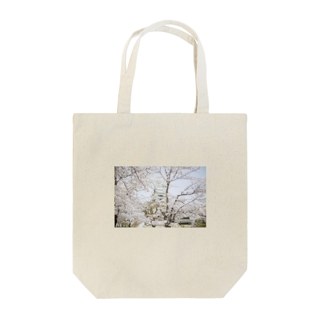 DeeRibbonの花と城 Tote Bag