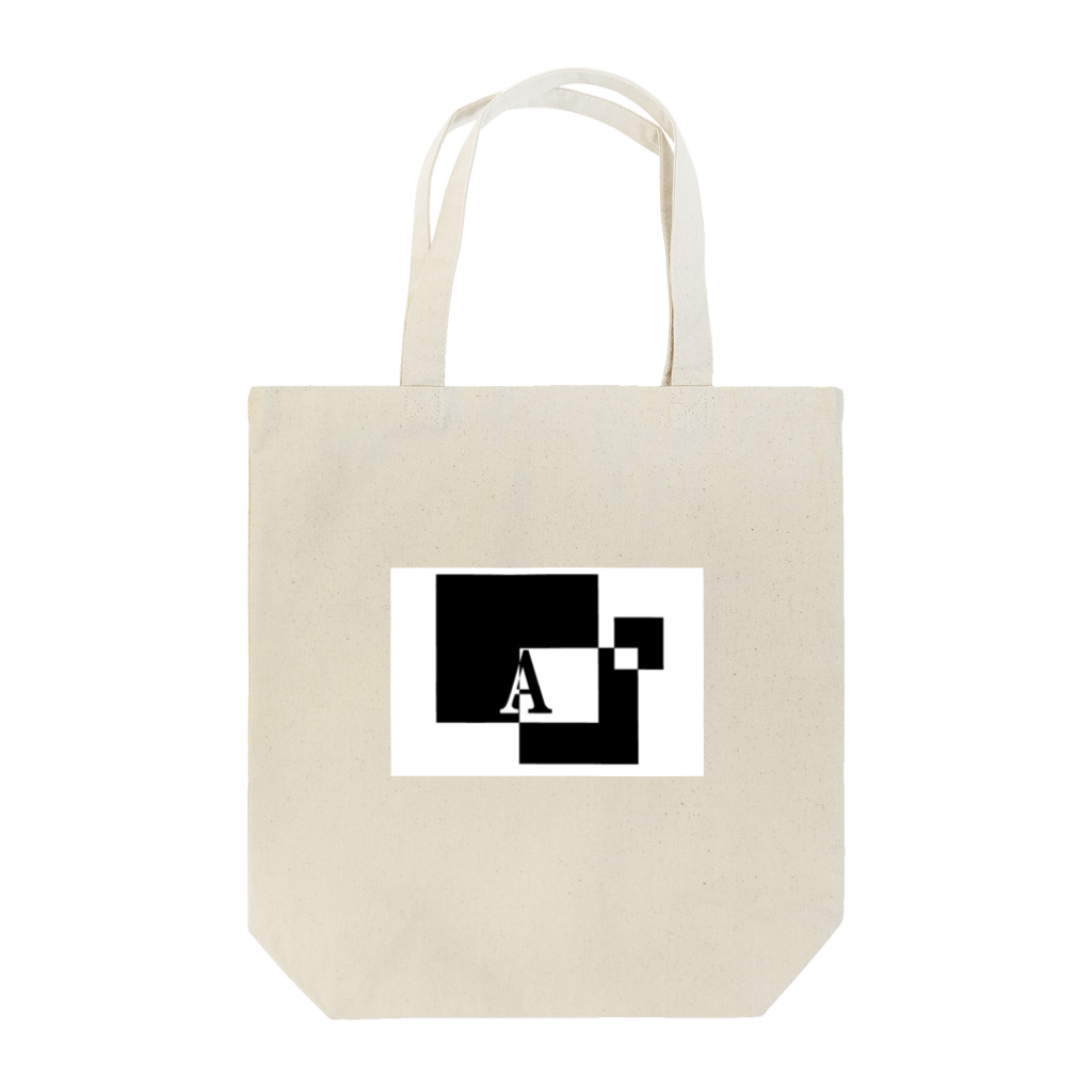シンプルデザイン：Ｔシャツ・パーカー・スマートフォンケース・トートバッグ・マグカップのシンプルデザインアルファベットＡ Tote Bag