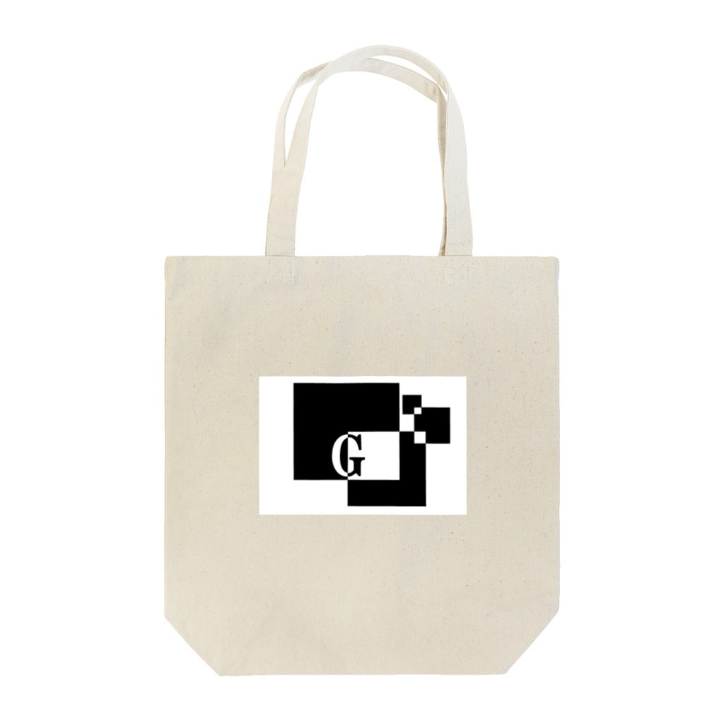 シンプルデザイン：Ｔシャツ・パーカー・スマートフォンケース・トートバッグ・マグカップのシンプルデザインアルファベットG Tote Bag
