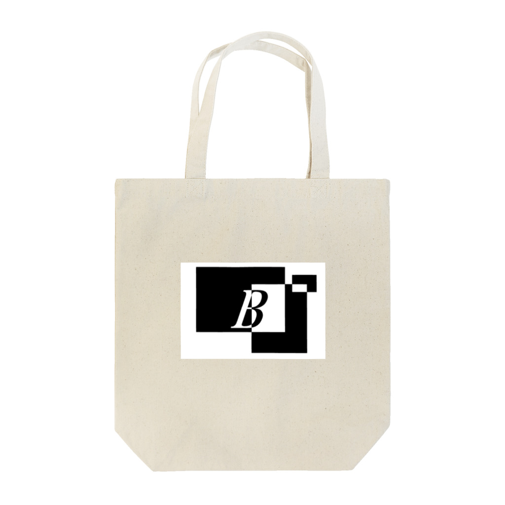 シンプルデザイン：Ｔシャツ・パーカー・スマートフォンケース・トートバッグ・マグカップのシンプルデザインアルファベットB Tote Bag