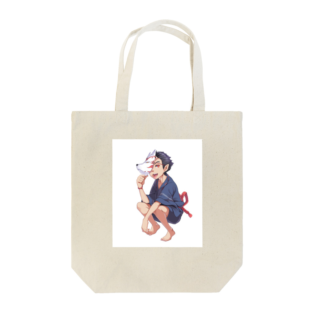 株式会社鉄魂の鬼の少年 Tote Bag