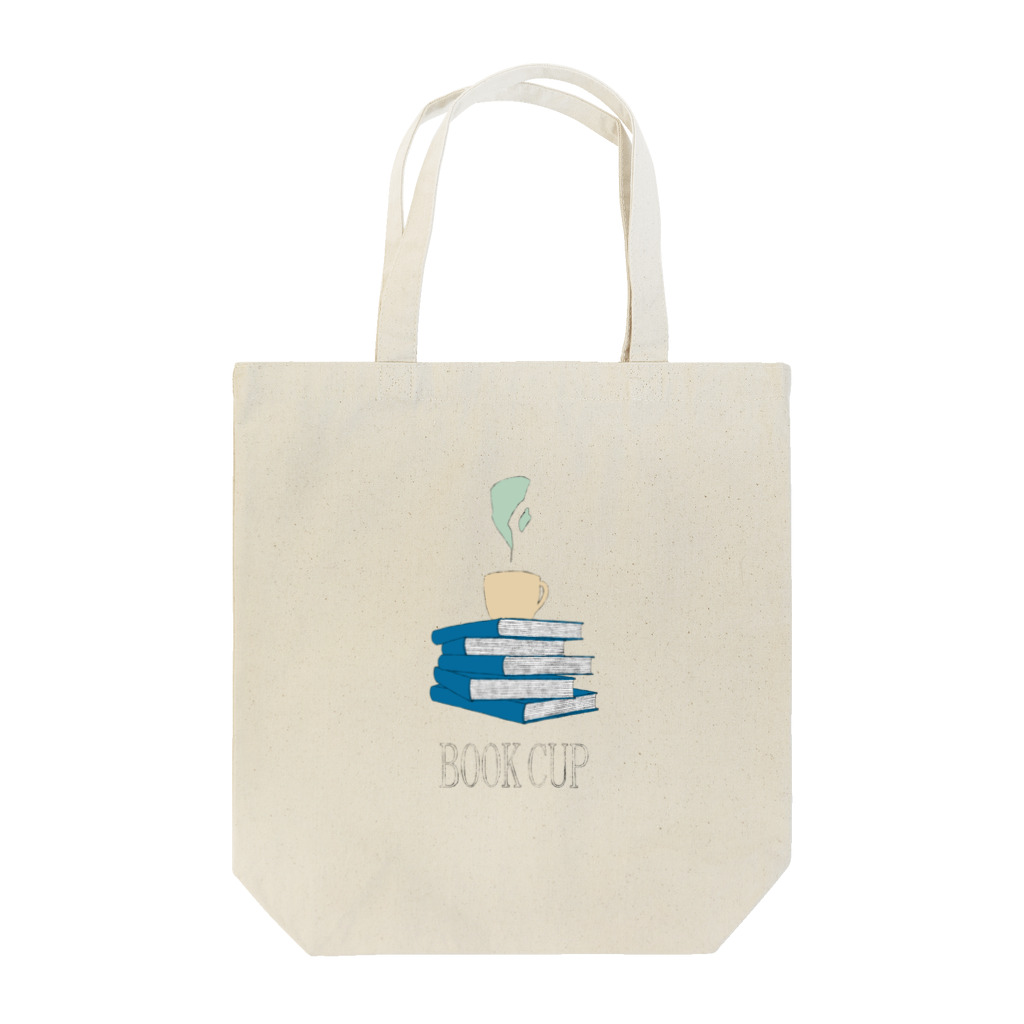 BookCupのBookCupロゴ2 トートバッグ