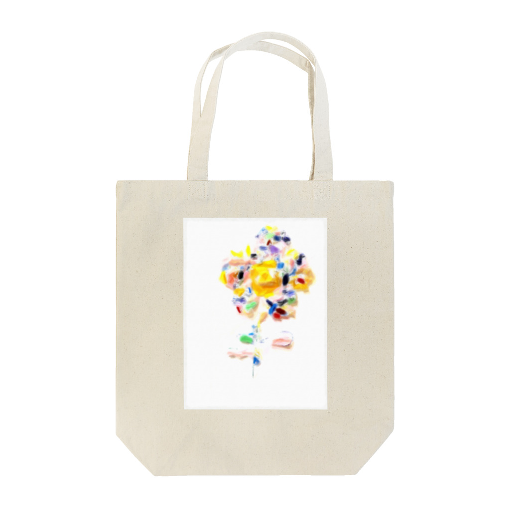 gonta123の虹色の花 Tote Bag