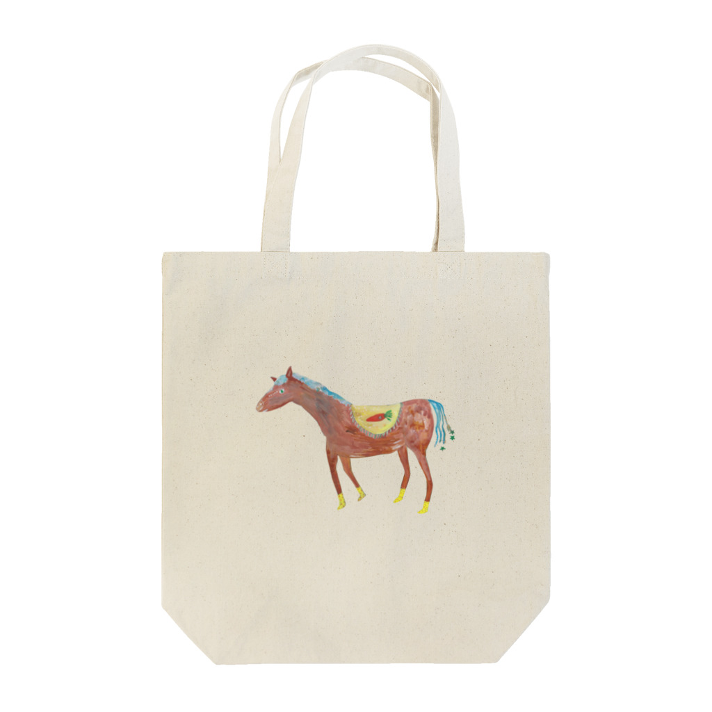 宇都木チエミの馬、走る！ Tote Bag