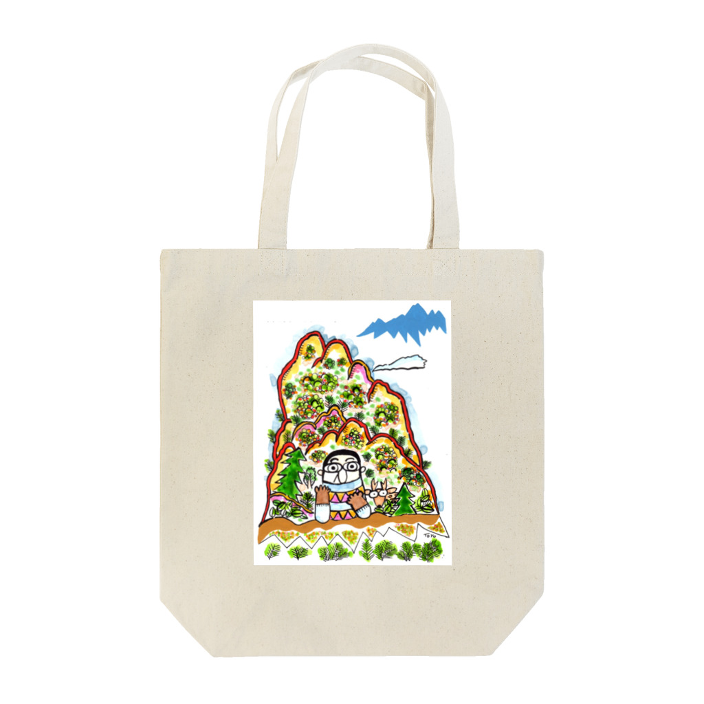 とよだ 時【ゆうもぁ-と】の山旅漫画（４） Tote Bag