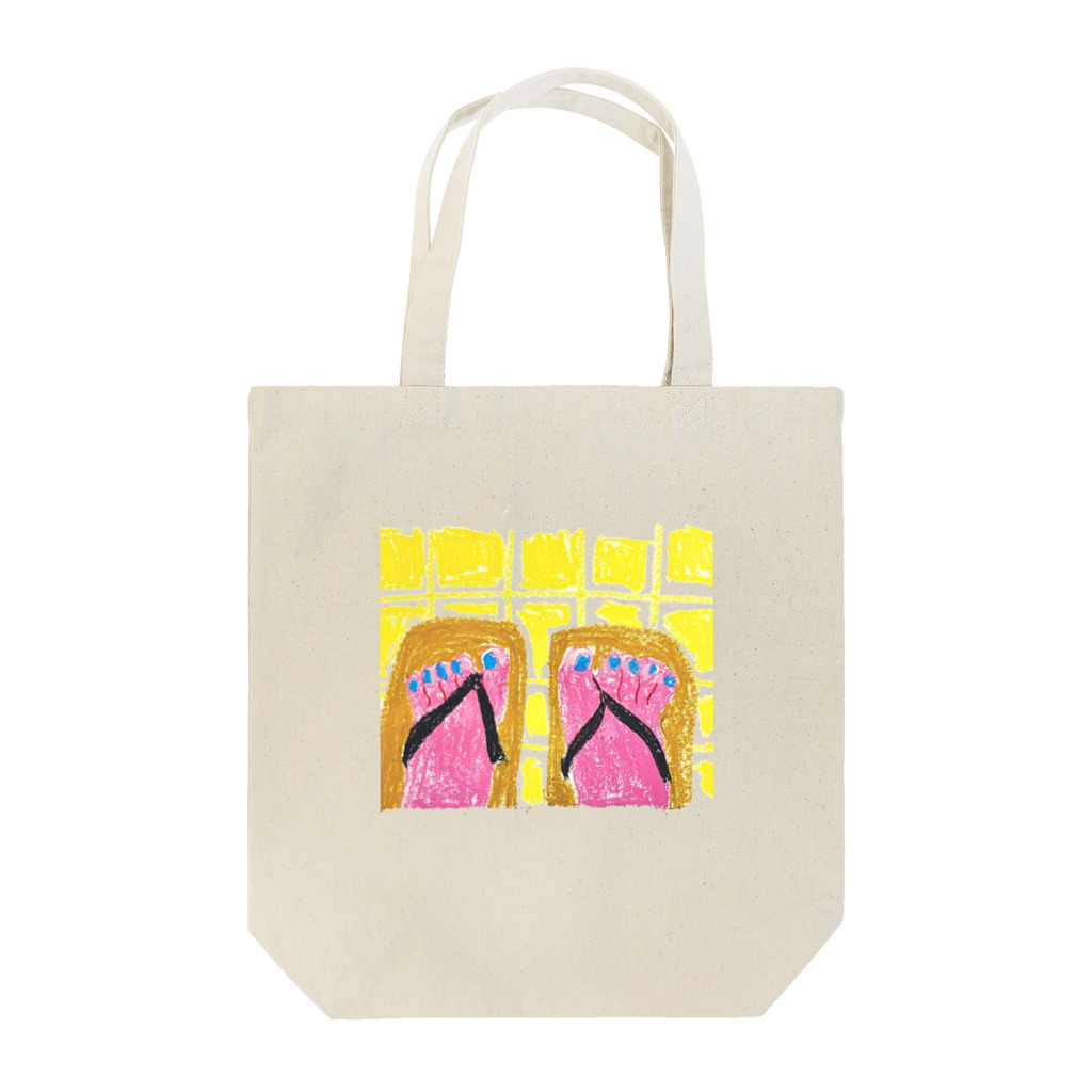 riko meguroのJapanese shoes Tote Bag