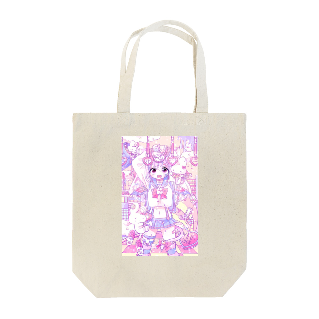 いちご爆弾のゆめかわストレッサー Tote Bag