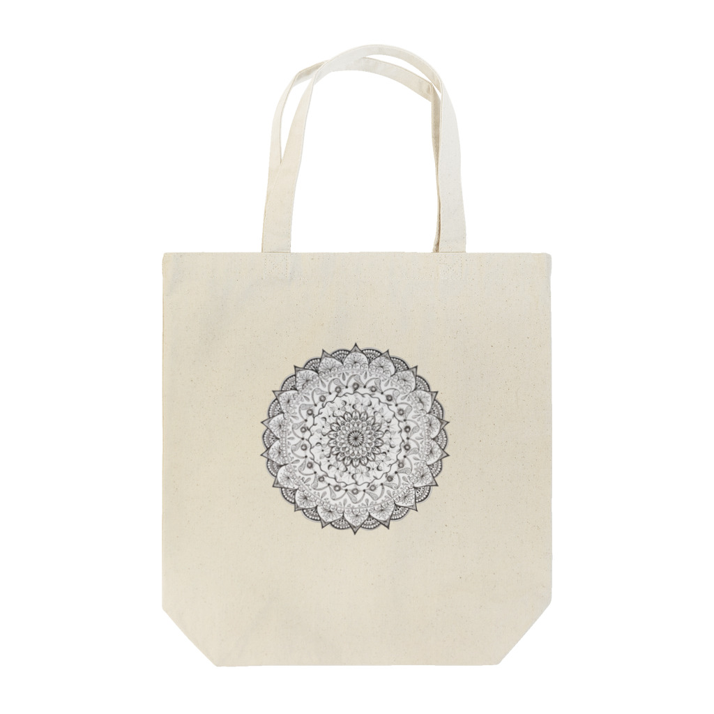 chisatoartのMandala 内にひそむ遊び心 Tote Bag