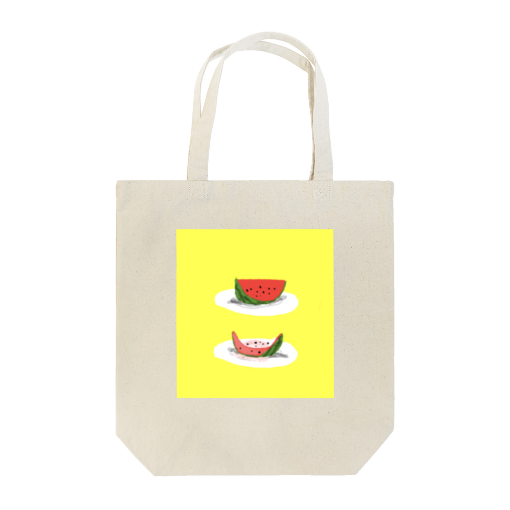 どじるんのスイカ！！美味しかったよ！！ Tote Bag