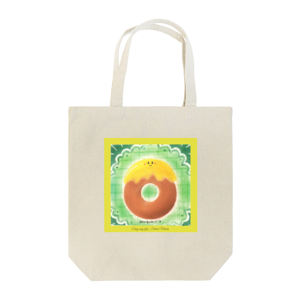 Estoy Feliz 　～ハッピーを毎日に～のドーナツ Tote Bag