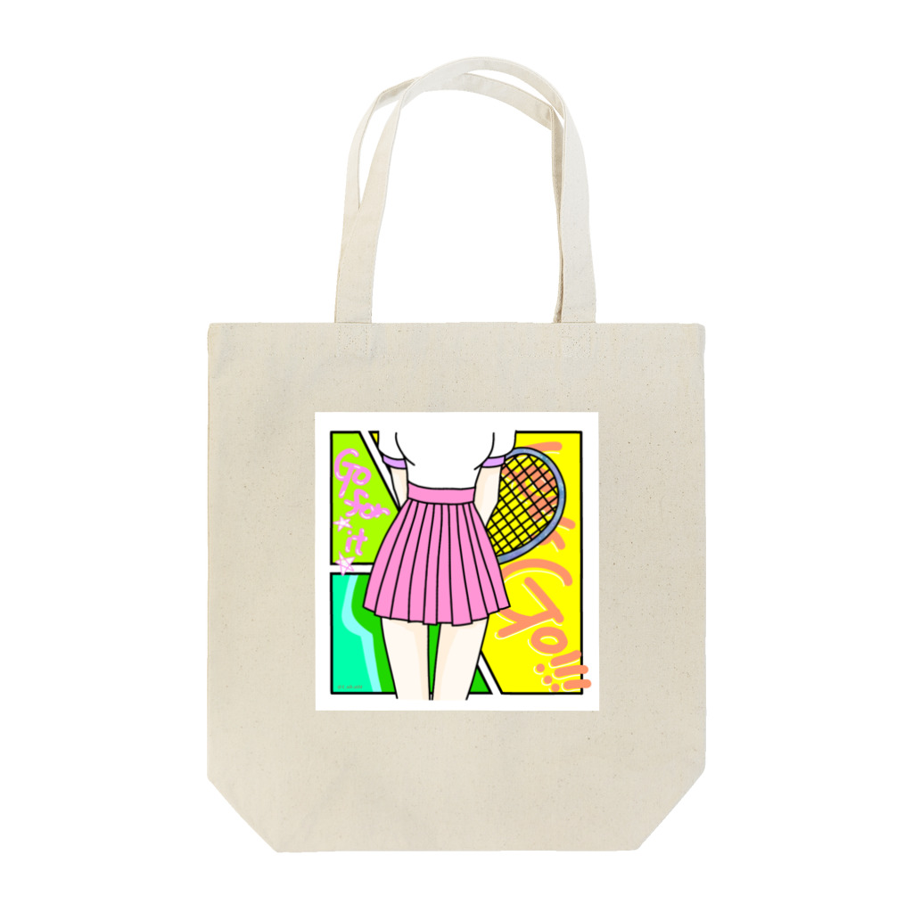 空想の部屋のテニス部のマドンナ Tote Bag