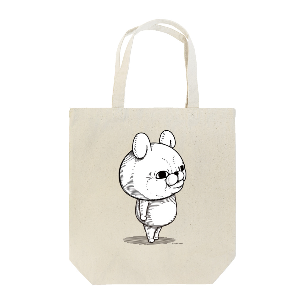 ヨッシースタンプのうさぎ１００％リアル Tote Bag