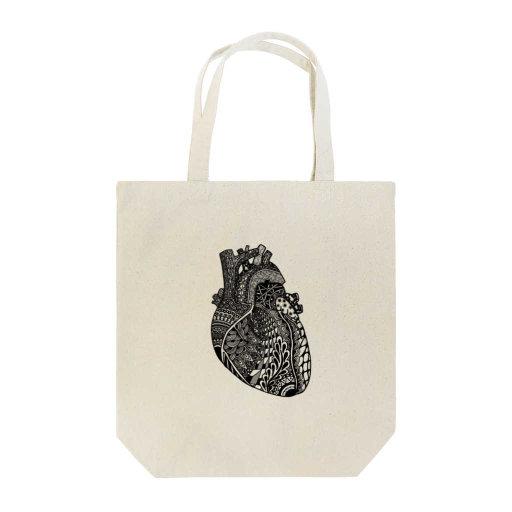 Maruchobiの心臓アート Tote Bag