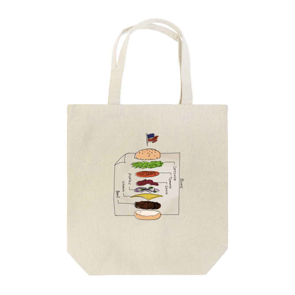 TPWのチーズバーガー Tote Bag