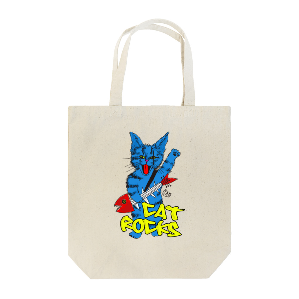 NobigaoのNobigao キャット・ロックス Tote Bag