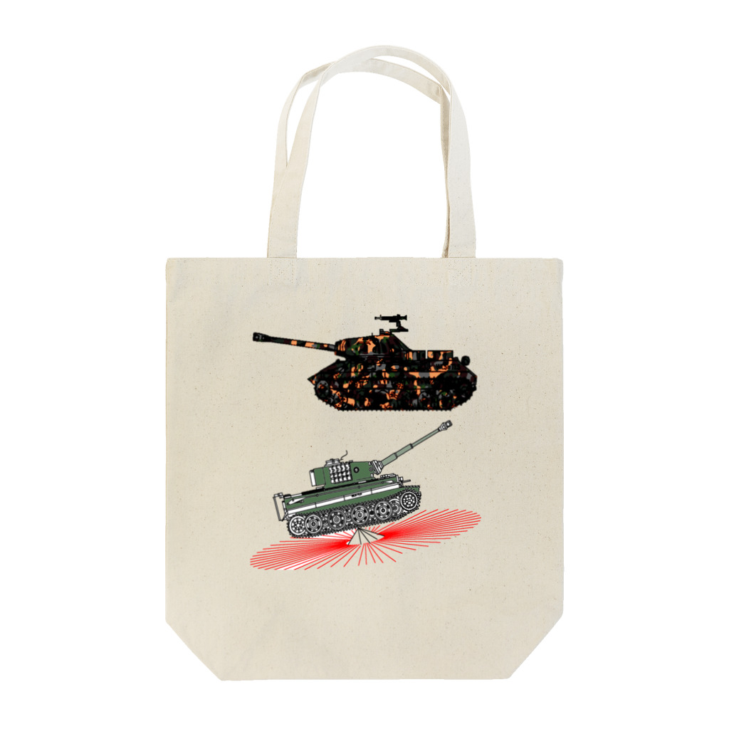 アズペイントの戦車 Tote Bag