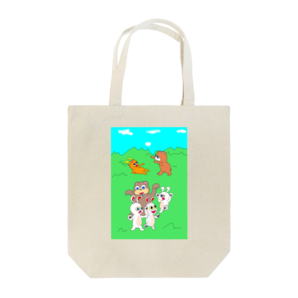 tororomuseumの迫る災難 Tote Bag