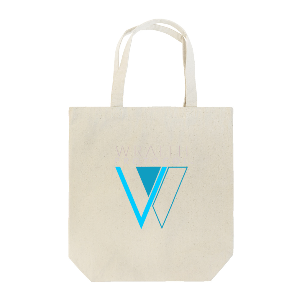 仮想通貨Verge Japan（バージ ジャパン） 公認SHOPのWRAITH PROTOCOL（レイス・プロトコル）ロゴ Tote Bag