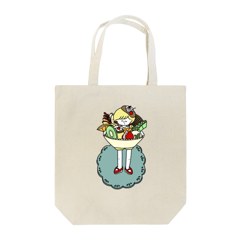 tanakasakiのおひとりさまパフェ Tote Bag