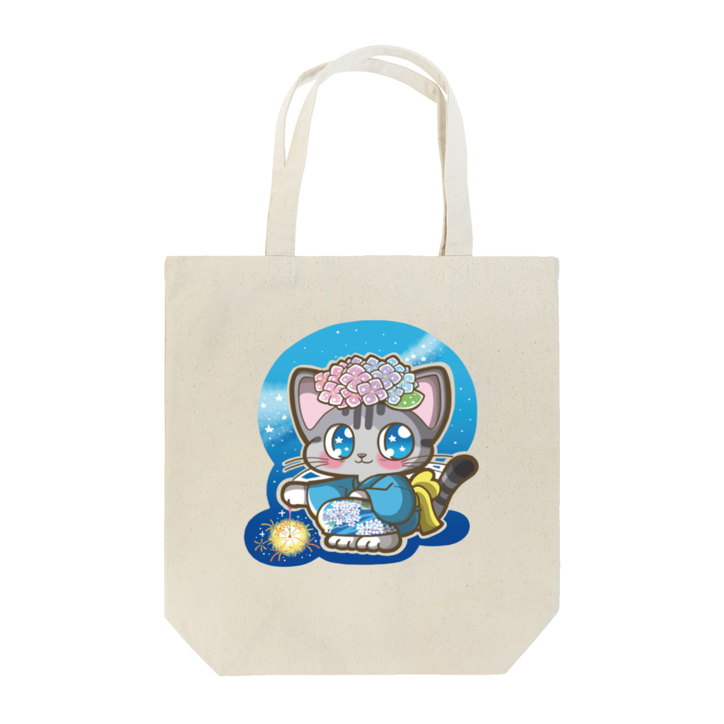 あじさいロコモンのゆかたのロコモン２ Tote Bag