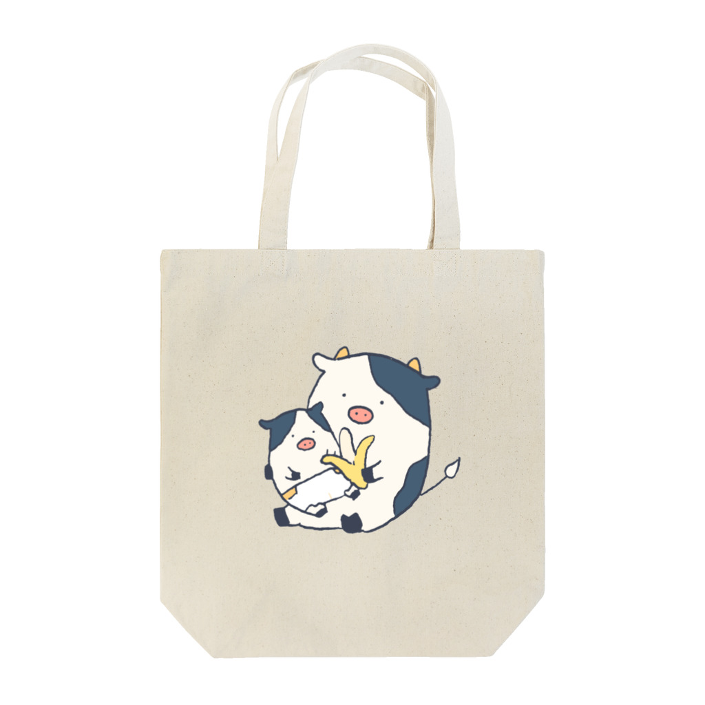 みずま動物園の親子うし Tote Bag