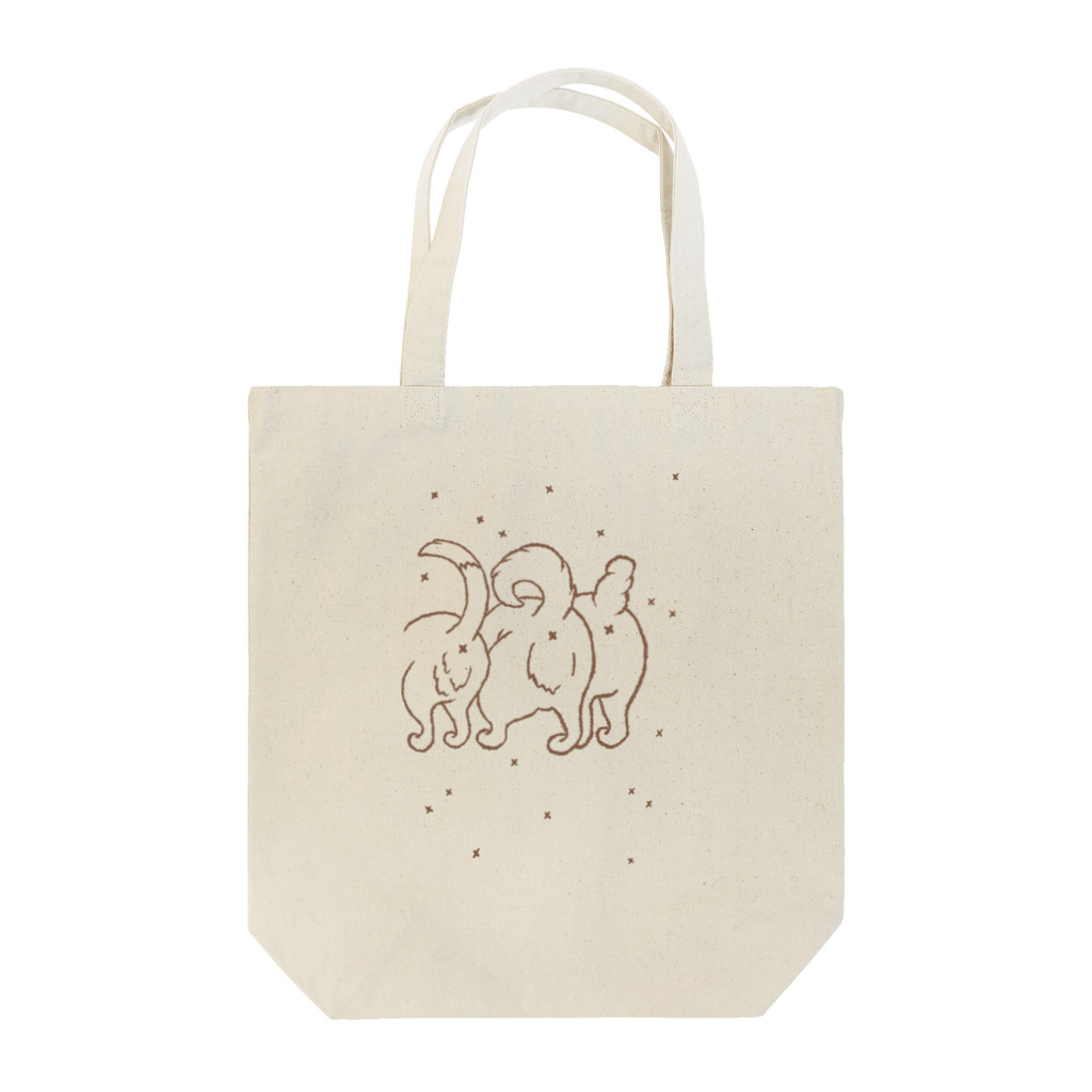 rarihoのいぬけつバッテン Tote Bag