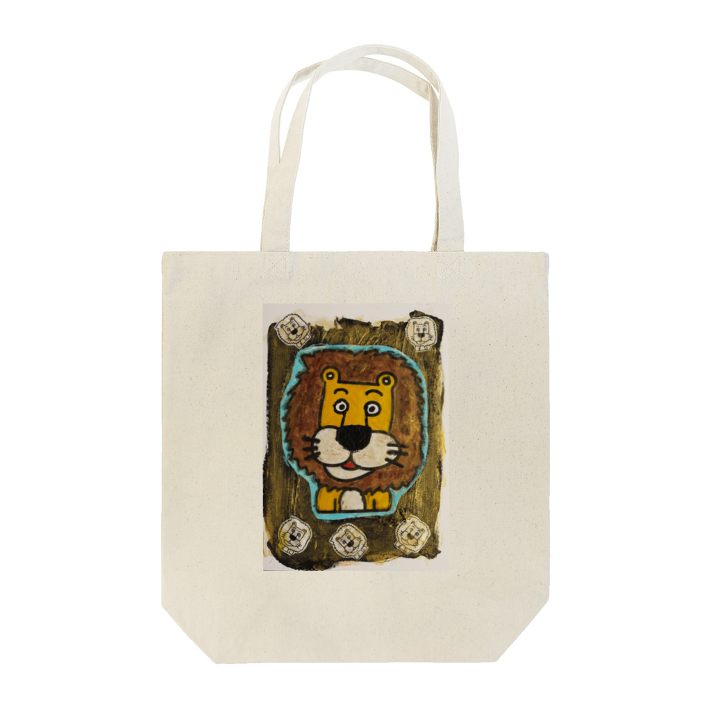 nagomisutoのライオンくん　金 Tote Bag