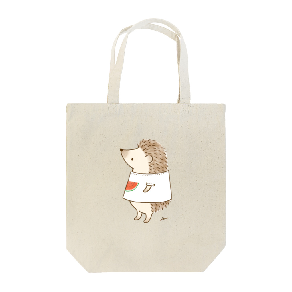 なみはりねずみのスイカTシャツはりねずみ Tote Bag