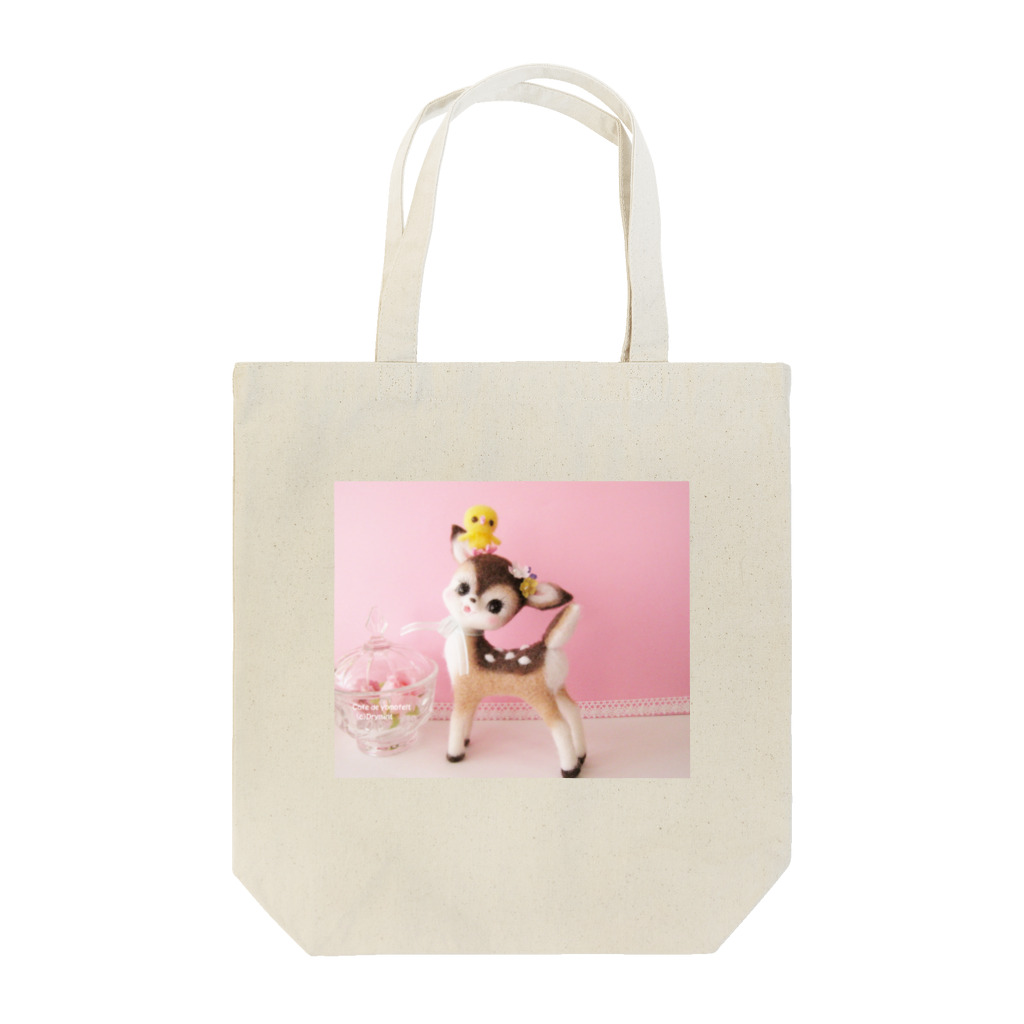 potaのバンビとひよこ Tote Bag