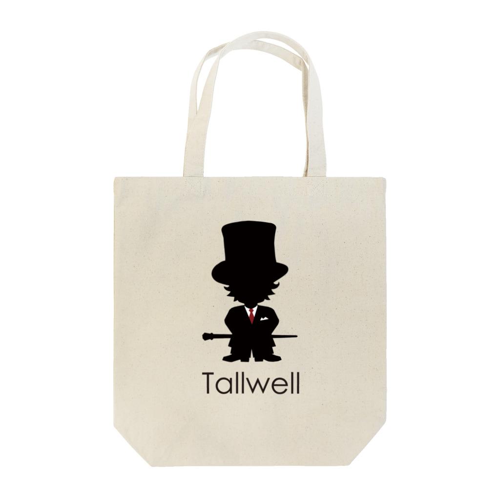トールウェルのTallwell ロゴ入り トートバッグ